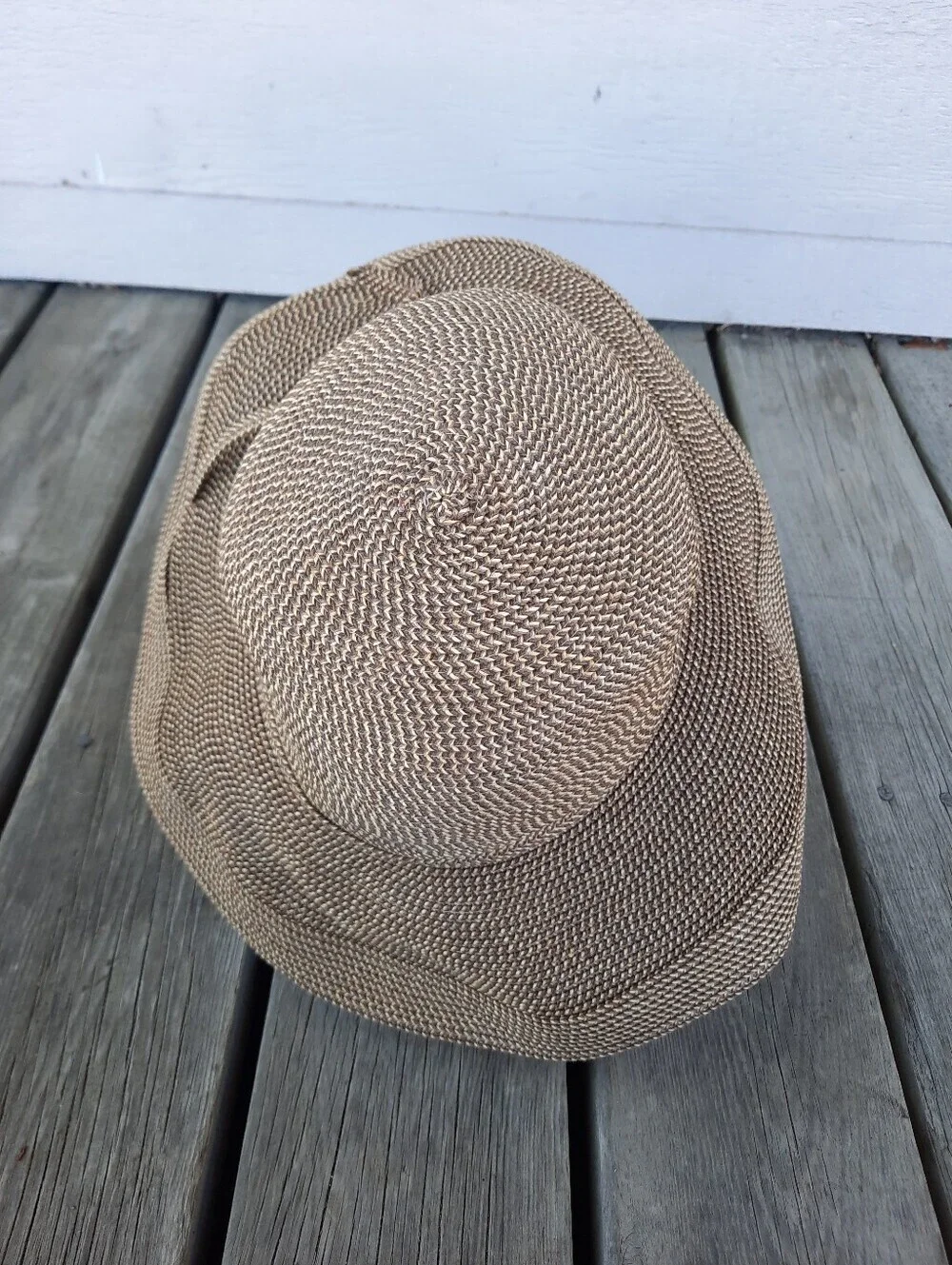 Lumen's Collection Wide Brim Woven Sun Hat Coastal Grandma Floppy Bendable Hat
